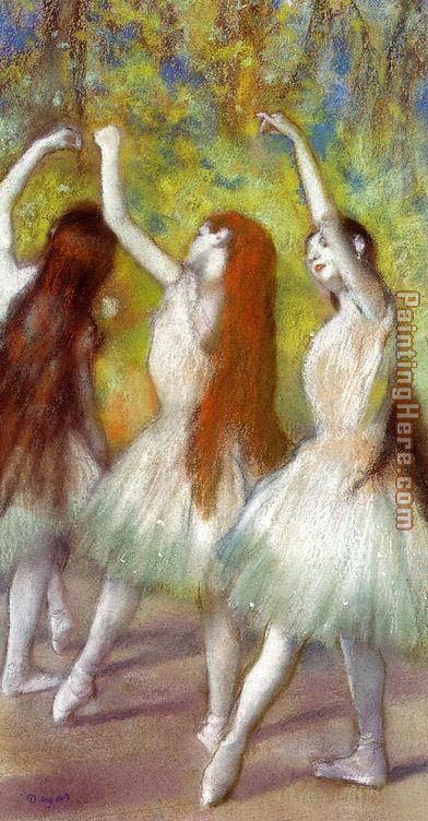 Dancers in Green